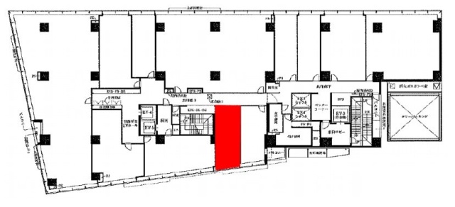 宮益坂ビルディング211 間取り図