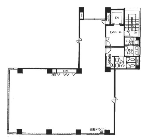 岡家寿(おかやす)ビル2F 間取り図