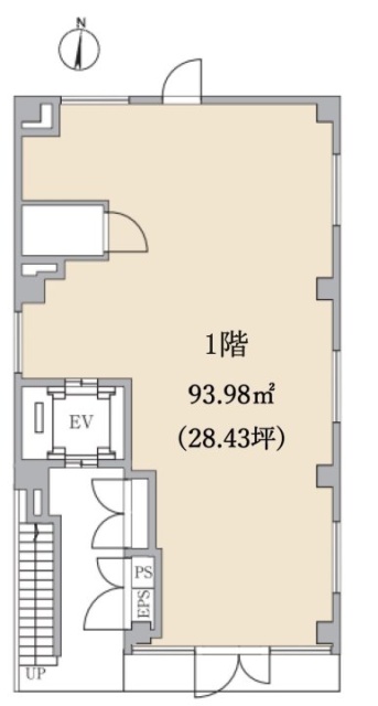 REVE SQUARE練馬1F 間取り図