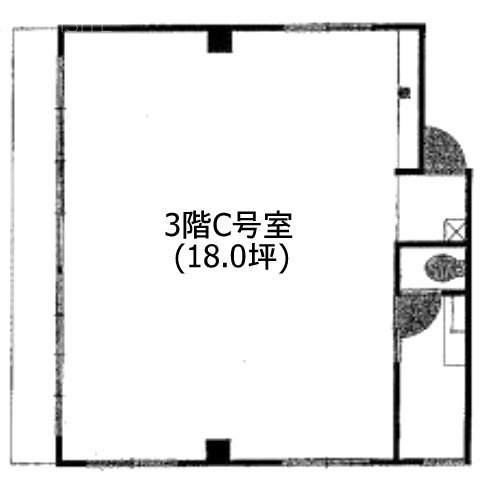原宿パレスC 間取り図