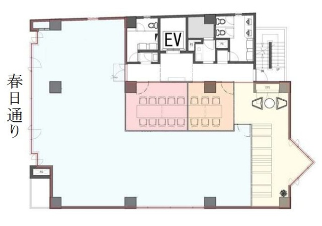 ACN小石川スクエア(旧 プライム小石川ビル)5F 間取り図