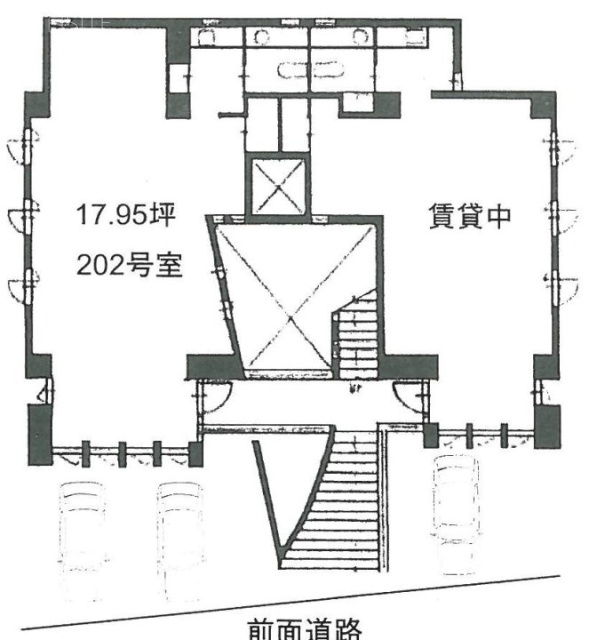 ボニート野上202 間取り図