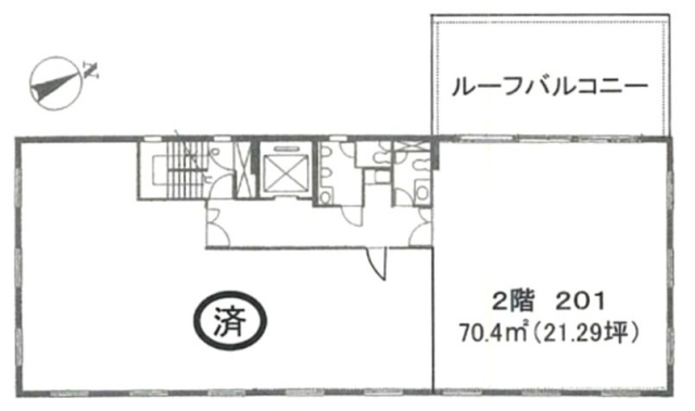 JCビル201 間取り図