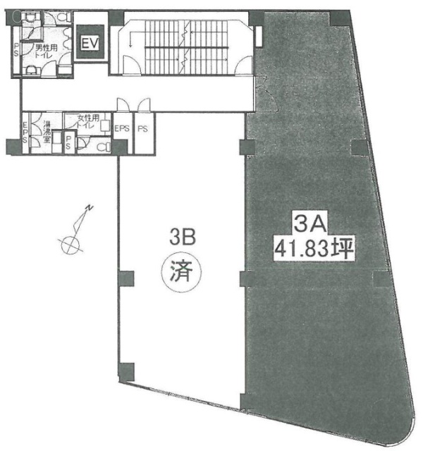 幸保ビルA 間取り図