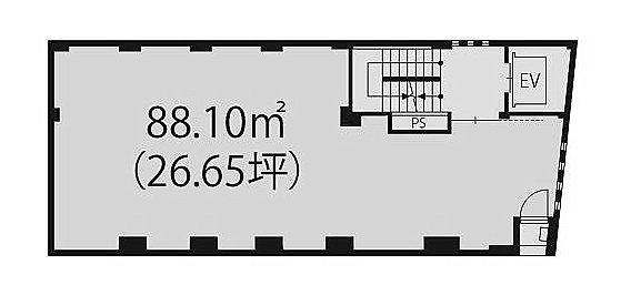 アデッソ西麻布2F 間取り図