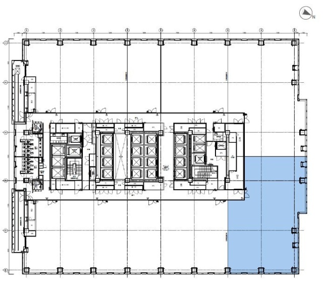 仙台トラストタワー8F 間取り図