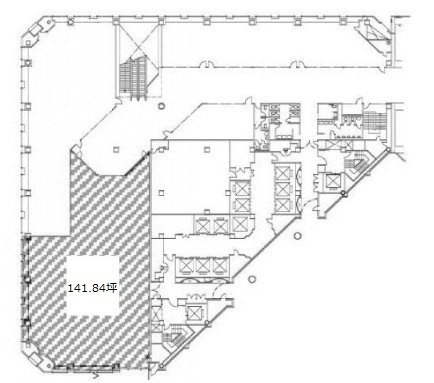 大森ベルボートB館2F 間取り図