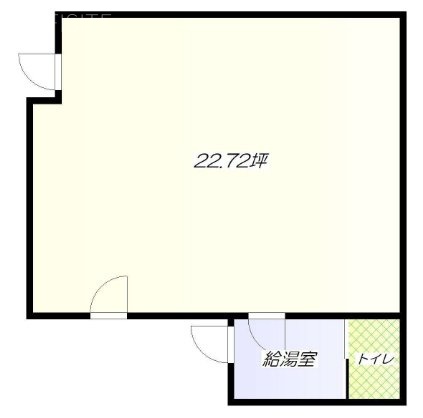 ヤマキドノール1F 間取り図