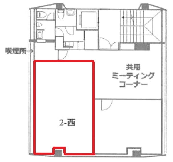 日本橋滄浪閣ビルW 間取り図