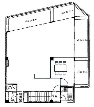 第三花田ビル4F 間取り図