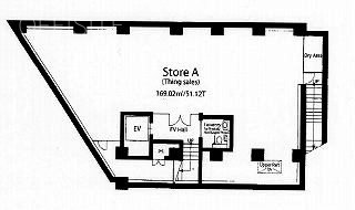 ACN青山PLACEB1F 間取り図