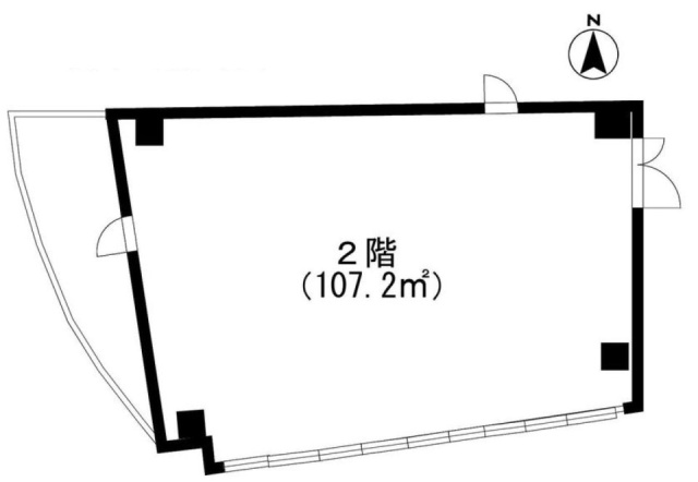 ラ・ルネサンス・ド三幸堂ビル2F 間取り図