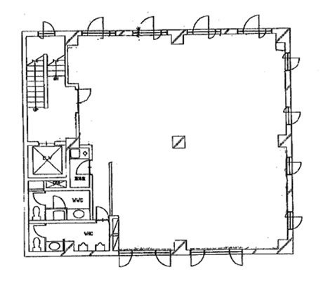 赤坂中西ビル別館2F 間取り図