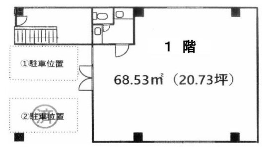 Tビル1F 間取り図