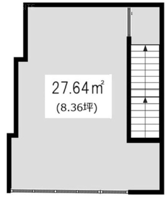 プラスキューブ戸越2F 間取り図