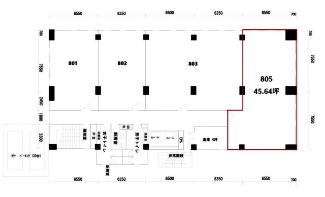 齋藤ビル805 間取り図