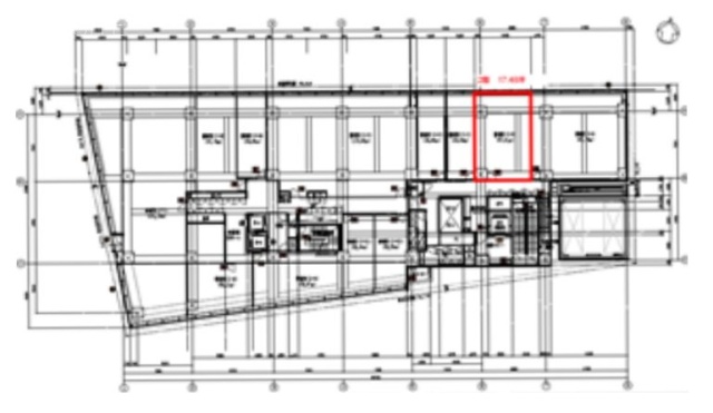 宮益坂ビルディング202 間取り図