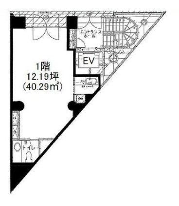 第18SYビル1F 間取り図
