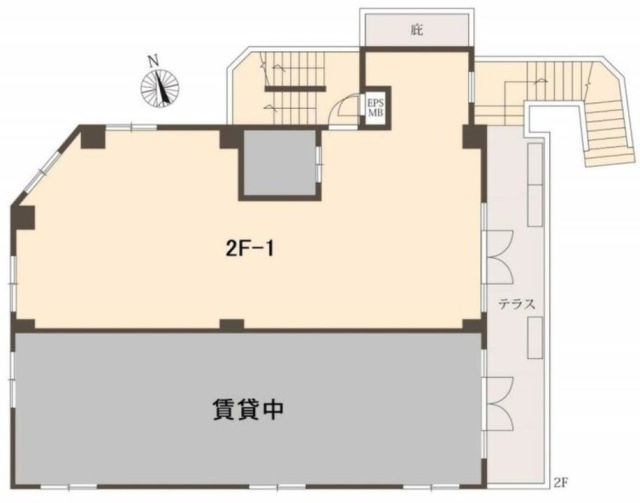 アルベリ代々木公園1 間取り図