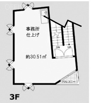 Asway NISHIAZABU Ⅳ3F 間取り図