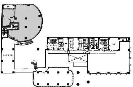 青葉六本木ビル2F 間取り図