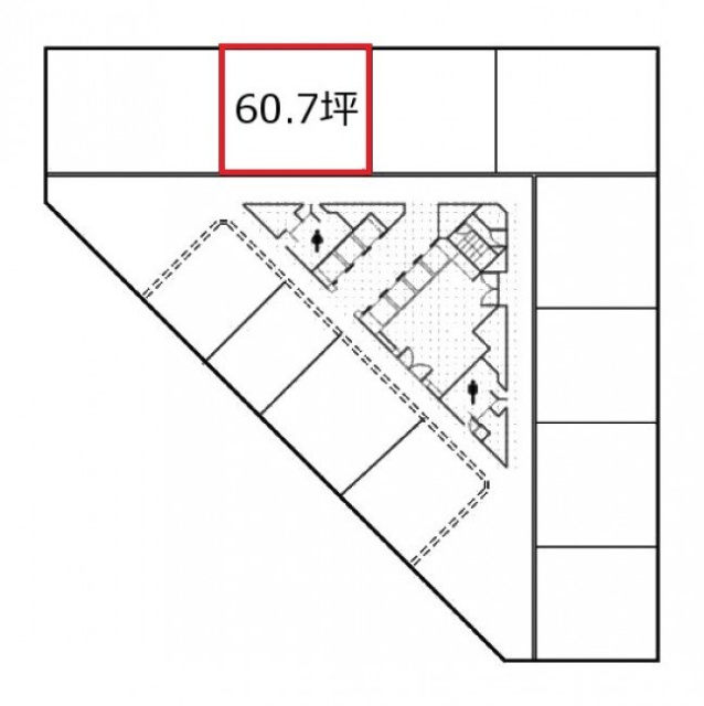 新宿第一生命ビル22F 間取り図