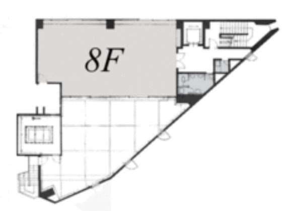 ラ・ベール日本橋8F 間取り図