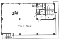 明図(めいと)ビル2F 間取り図