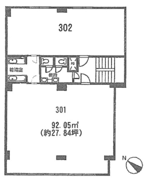 目黒建築会館ビル301 間取り図