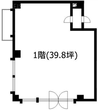エスポワール矢口1F 間取り図