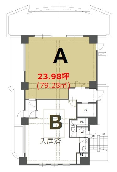イマスShyukawaguchiビルA 間取り図