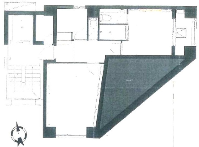 麻布十番ミレニアムタワー601 間取り図
