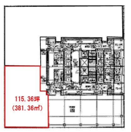 パシフィックセンチュリープレイス丸の内17F 間取り図