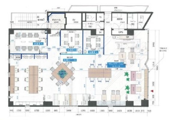 (仮)リードシー西五反田ビル5F 間取り図