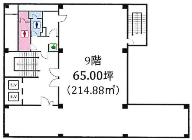 2東洋海事ビル9F 間取り図