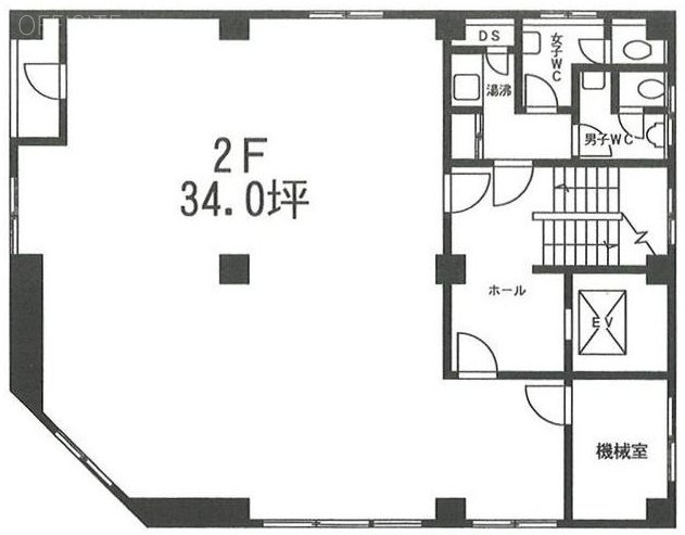 第2明治ビル2F 間取り図