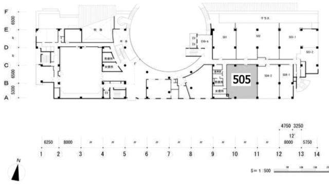 ベルブ永山505 間取り図