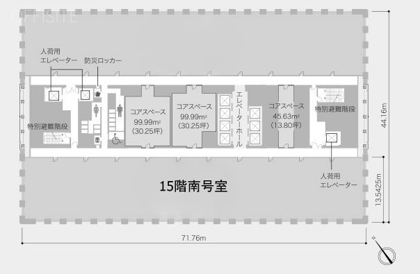 サンシャイン60北 間取り図