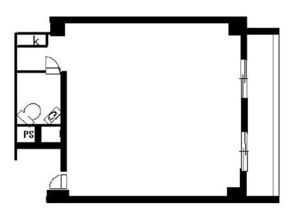 第2白子ビル301 間取り図