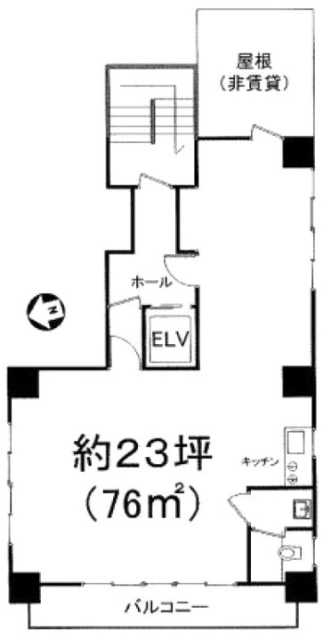 葵ダイアパレス蒲田202 間取り図