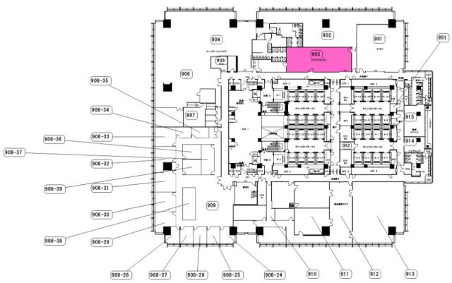 新丸の内ビル9F 間取り図