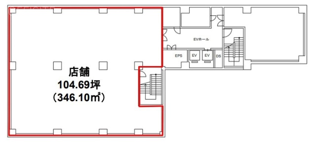 浜松町262ビル201 間取り図
