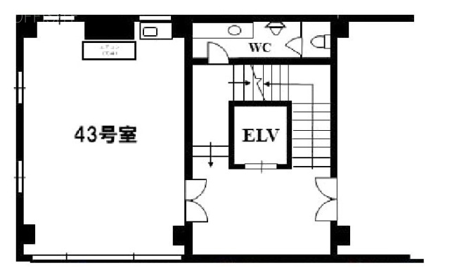 小里ビル43 間取り図