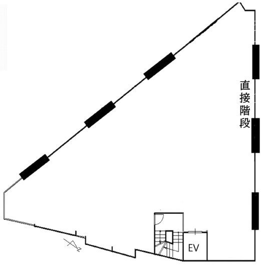 王子新扇屋ビル101 間取り図