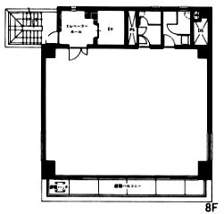 オーセンティック半蔵門8F 間取り図