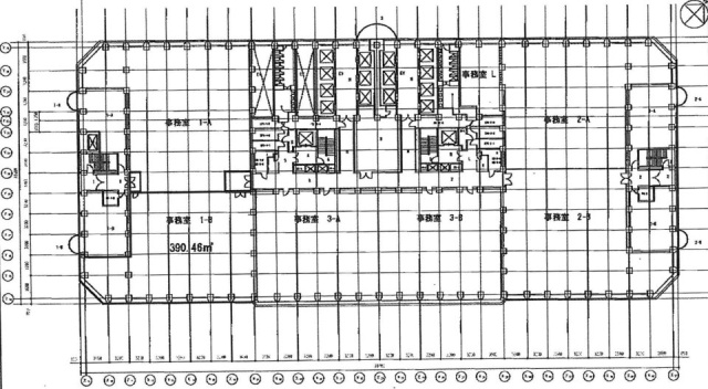 新宿アイランドタワー1-B 間取り図