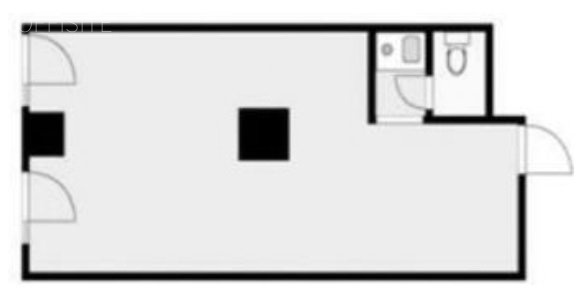 桔梗備前(キキョウビゼン)ビル402 間取り図