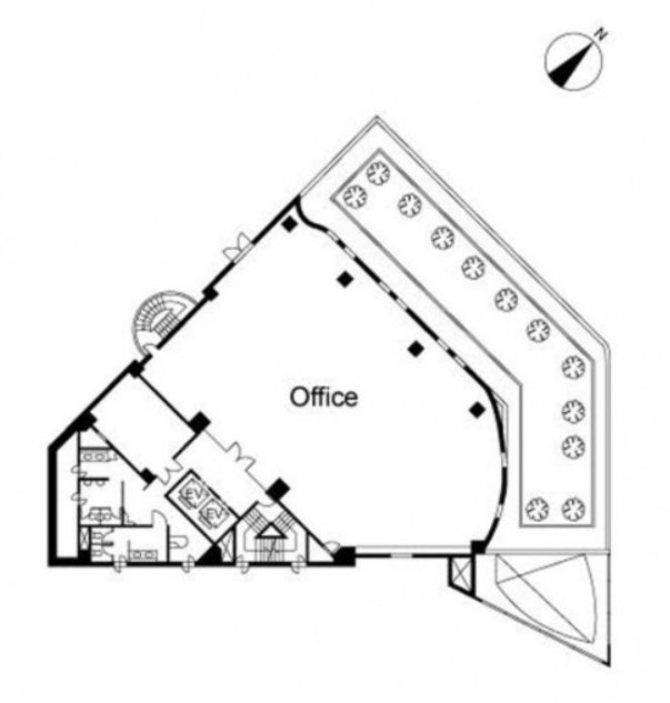 泉館紀尾井町ビル5F 間取り図