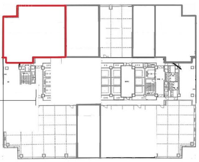 ワールドビジネスガーデン(WBG)マリブイースト 間取り図