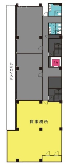 三田村ビルB101 間取り図